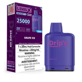 Level X Drip'n Boost Vape Pod - Grape Ice available on Canada online vape shop
